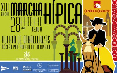 Equestrian march for the day of Andalusia